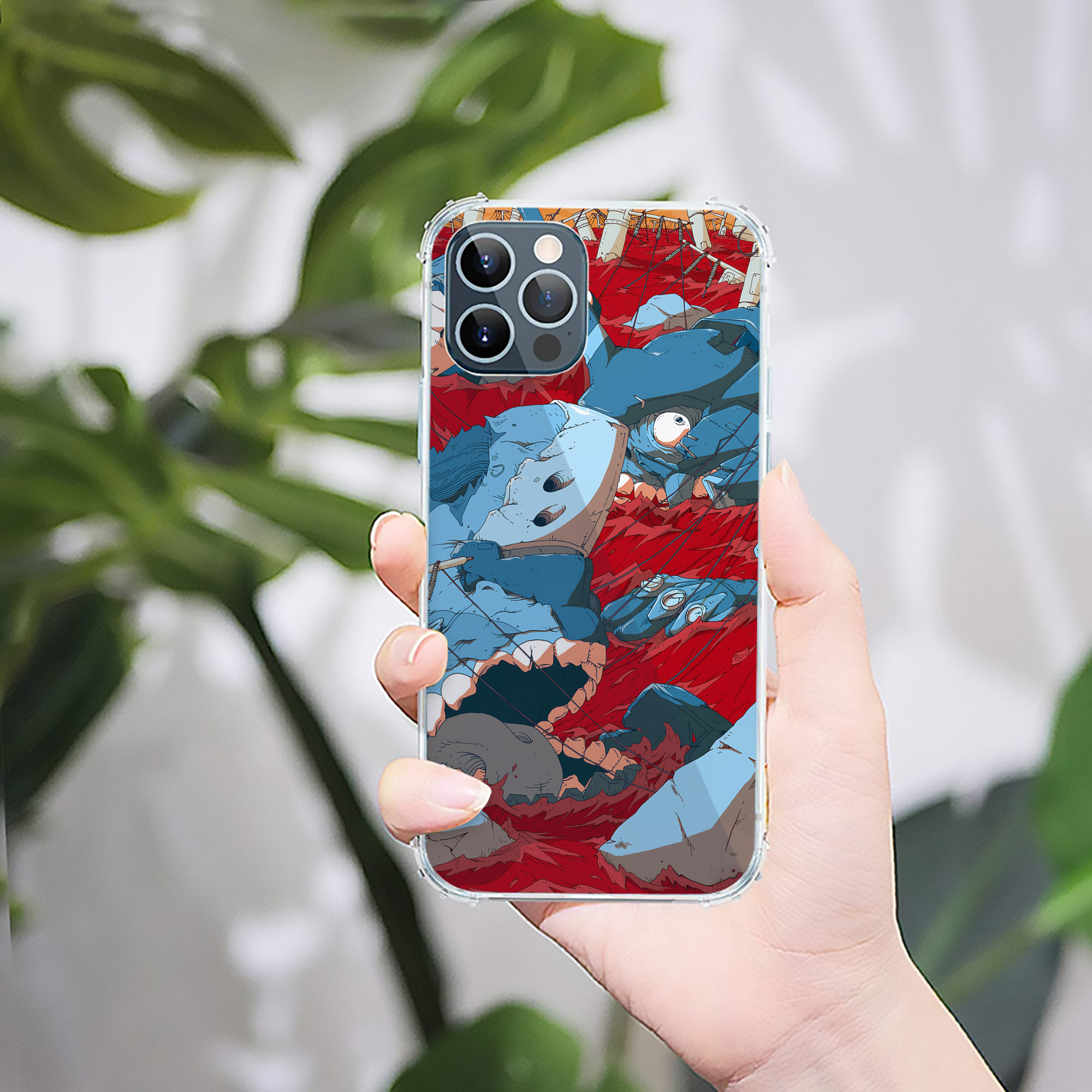 （画像用） EVA 新世紀エヴァンゲリオン 【iPhone 12シリーズ対応】透明スマホケース（クリアソフトケース）